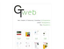 Tablet Screenshot of gtweb.cz